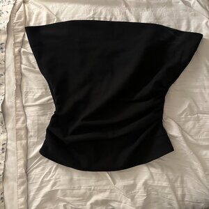 ABECROMBIE STRAPLESS RUCHED TOP